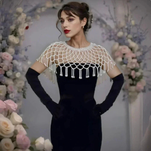 Pearl Shoulder Wrap - Picture 2 of 7